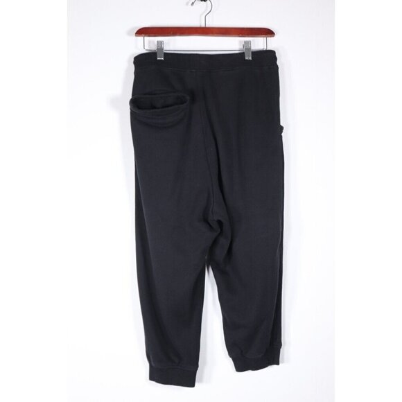 Y-3 Yohji Yamamoto Adidas Women's XS Black Cuffed Crop Track Pants Drawstring - Picture 8 of 8